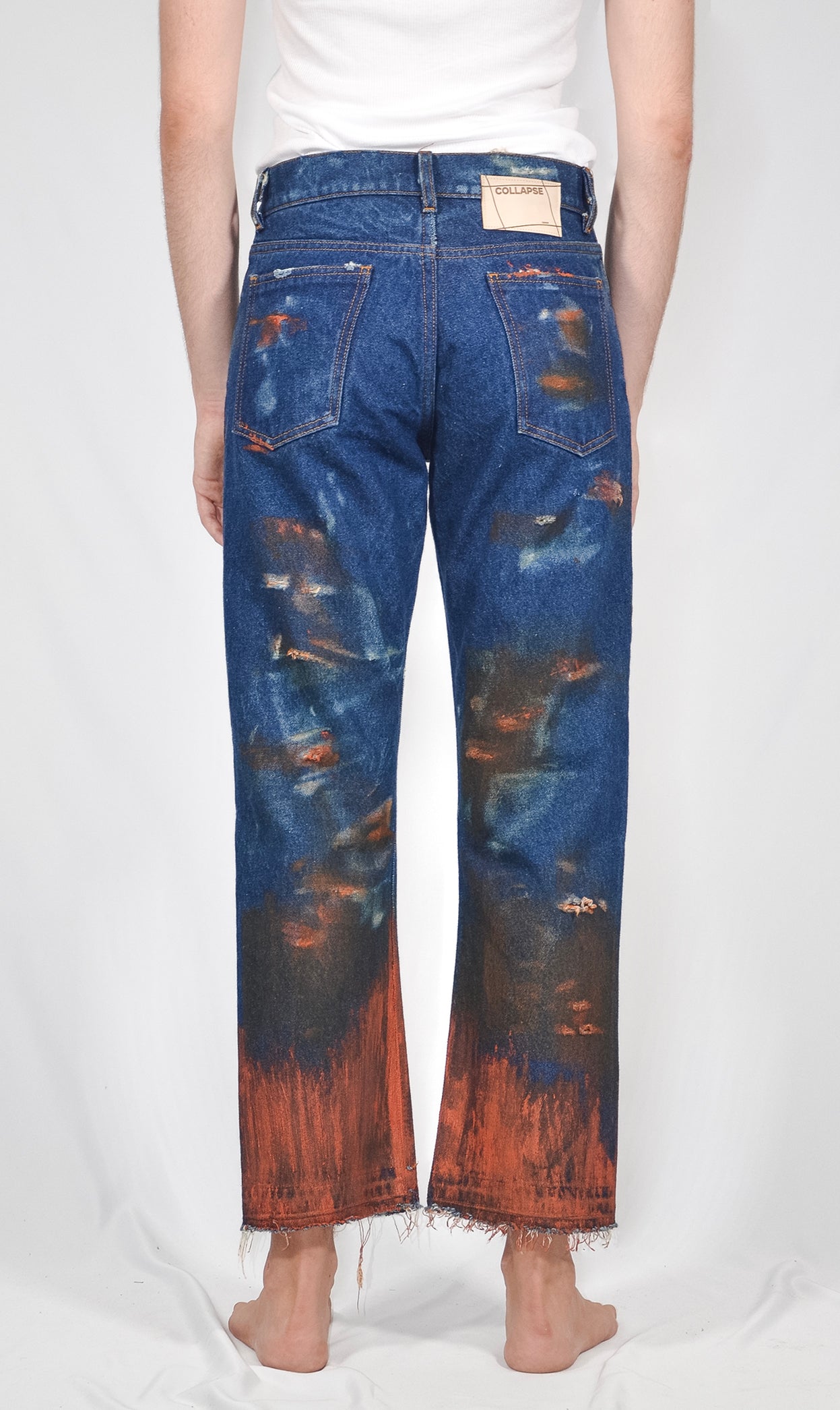 Jeans ruggine Collapse