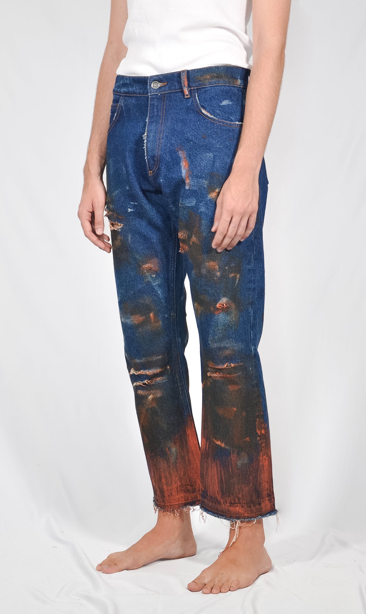 Jeans ruggine Collapse