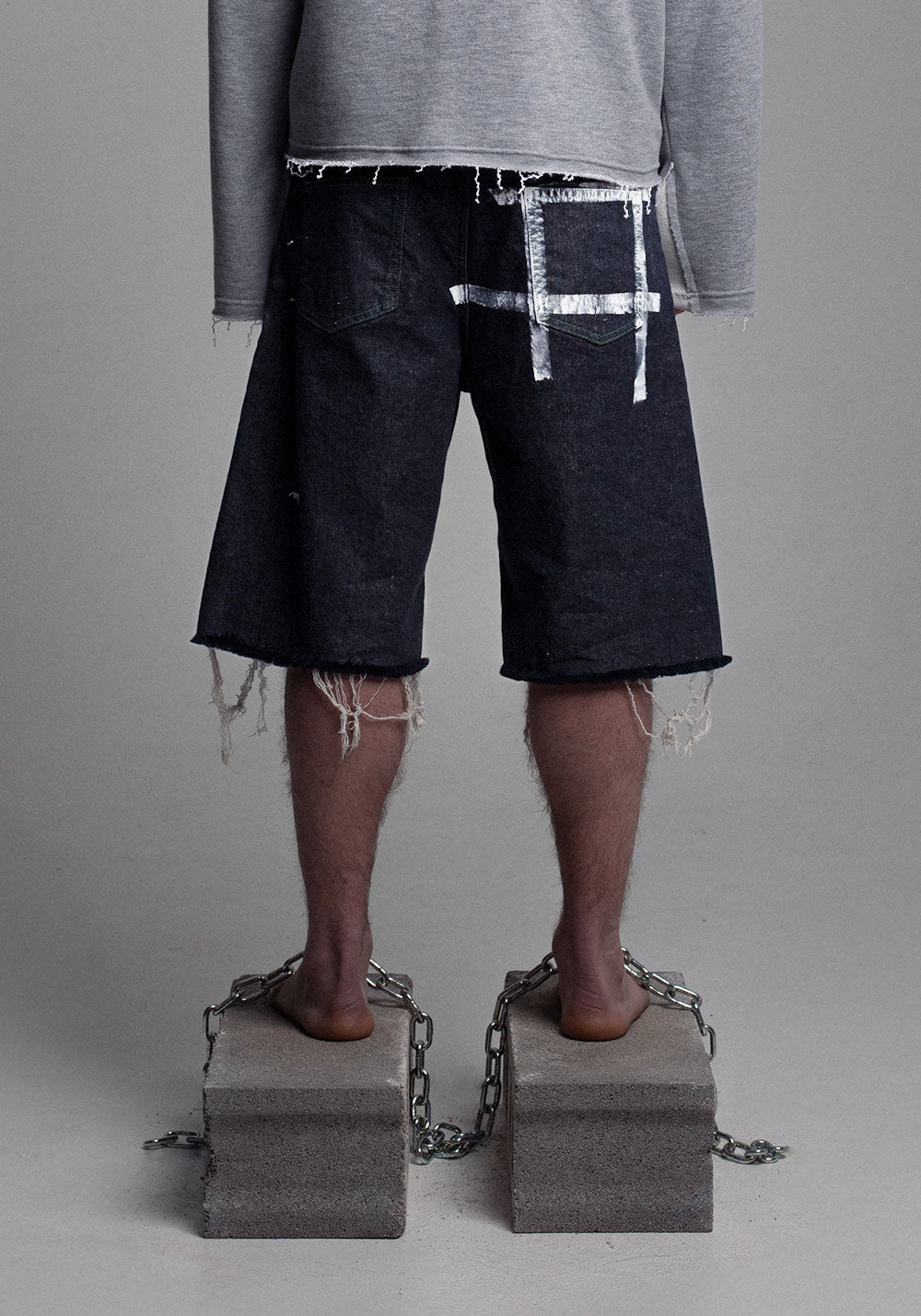 Jeans corti Collapse