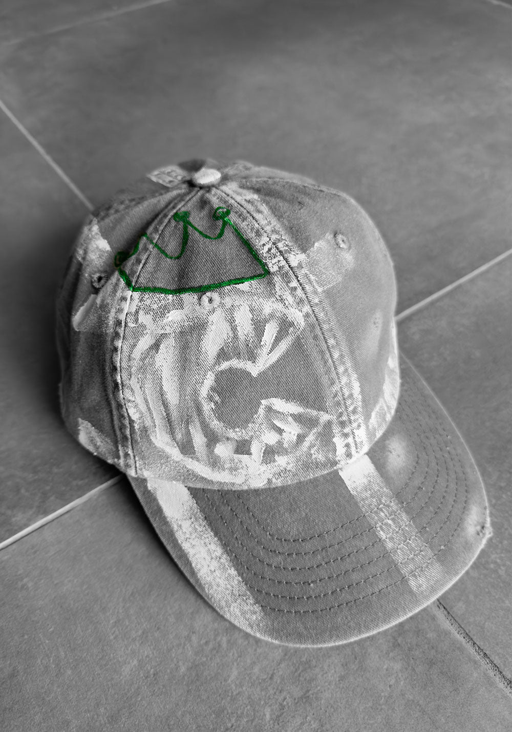 Cappello grigio Collapse